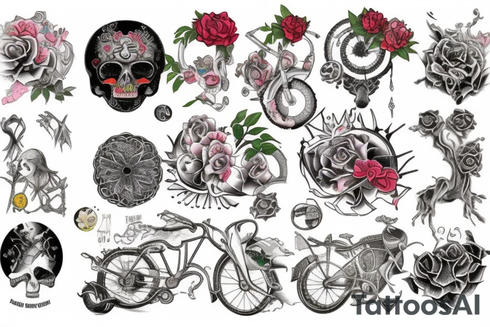 Cycle of Life and Death tattoo idea