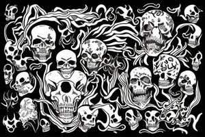Death tattoo idea