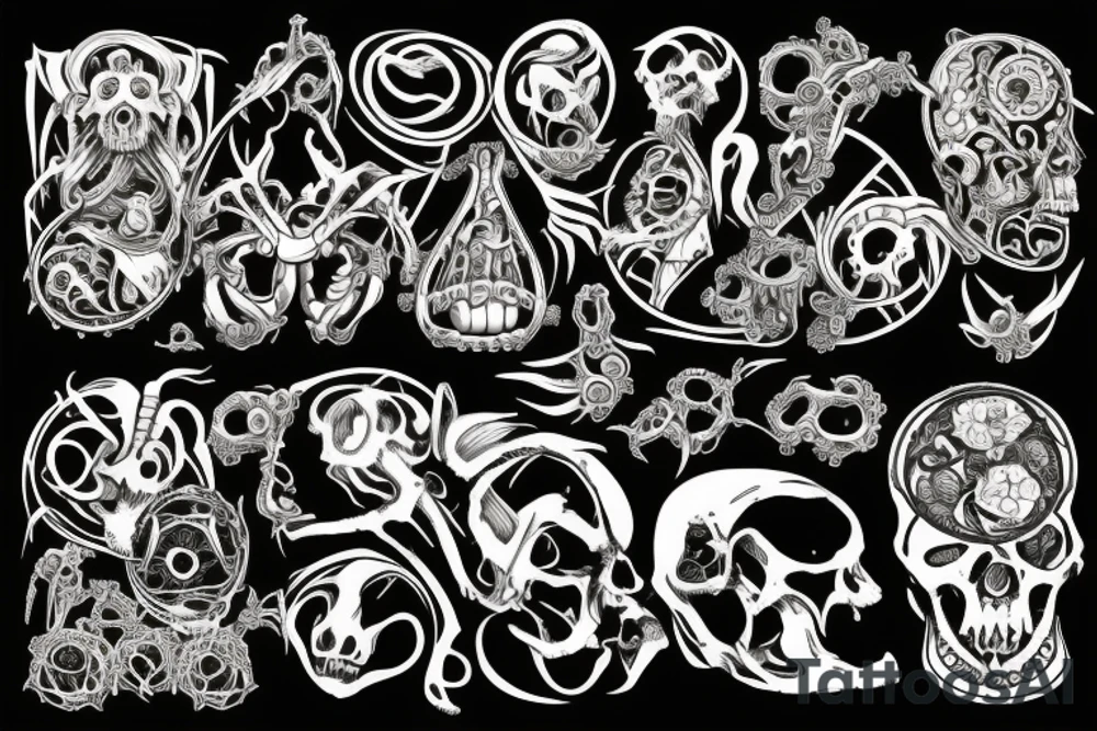 Cycle of LIfe and Death tattoo idea