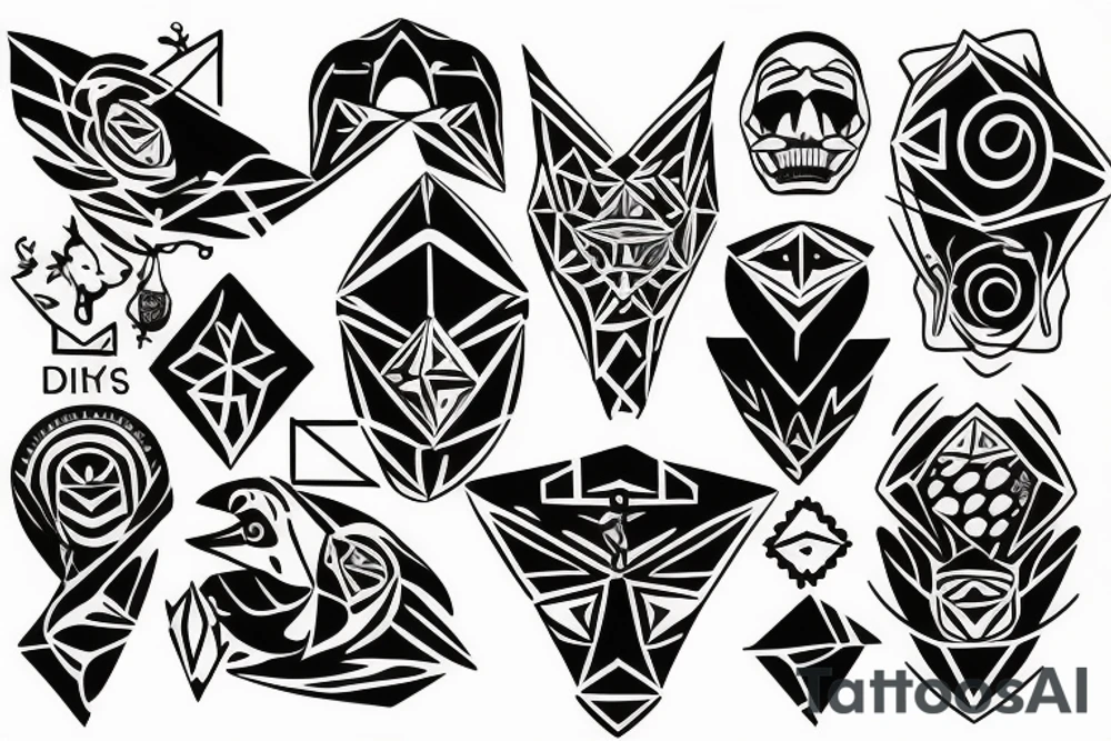 Cuervos tattoo idea