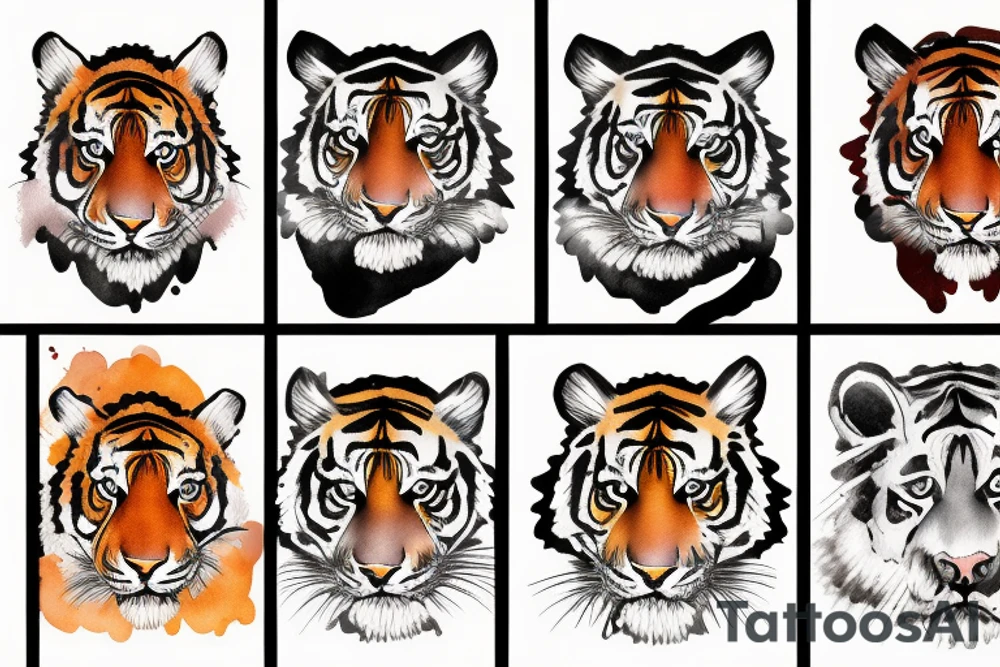 Tiger cubs tattoo idea