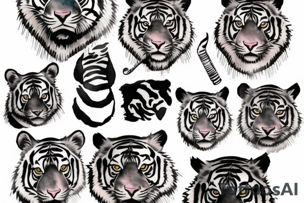 Tiger cubs tattoo idea