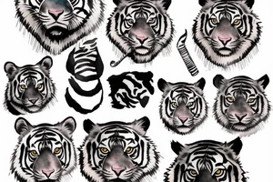 Tiger cubs tattoo idea