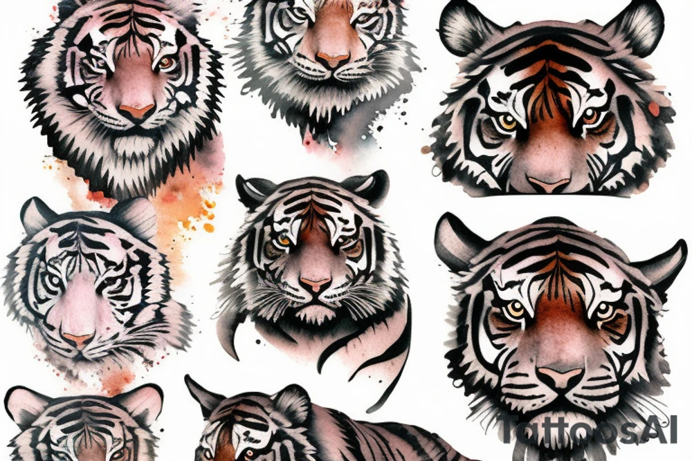 Tiger cubs tattoo idea