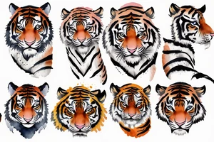 Tiger cubs tattoo idea