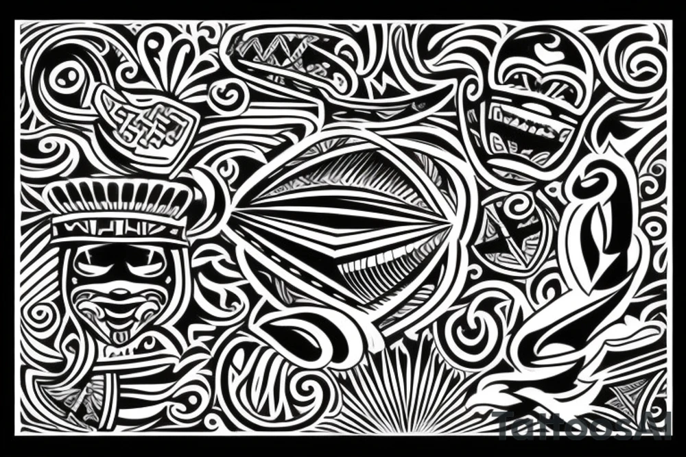Polynesian tattoo idea
