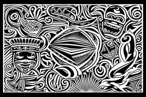 Polynesian tattoo idea