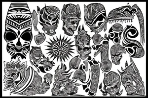 Sanm tattoo idea