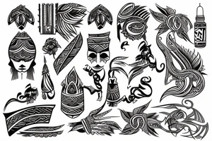 Sanm tattoo idea