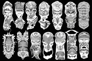Ink tattoo, with Neck painful meaning, unique HD tattoo idea