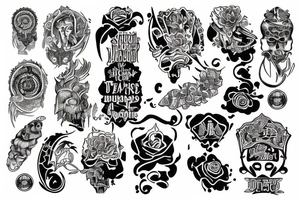 Word tatto, Karma tattoo idea