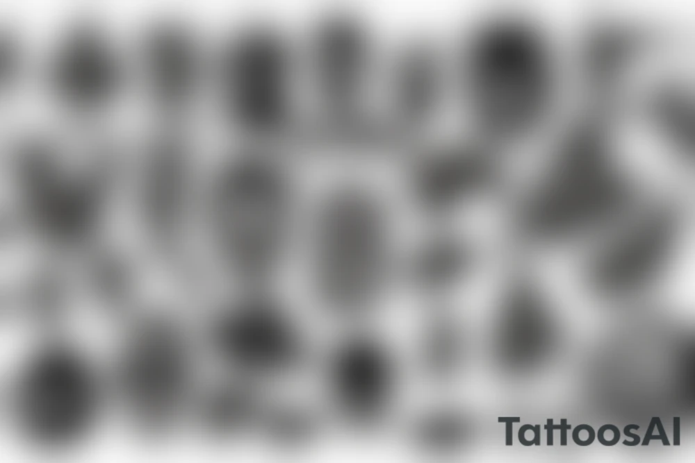 In Hell Smoking weed tattoo idea