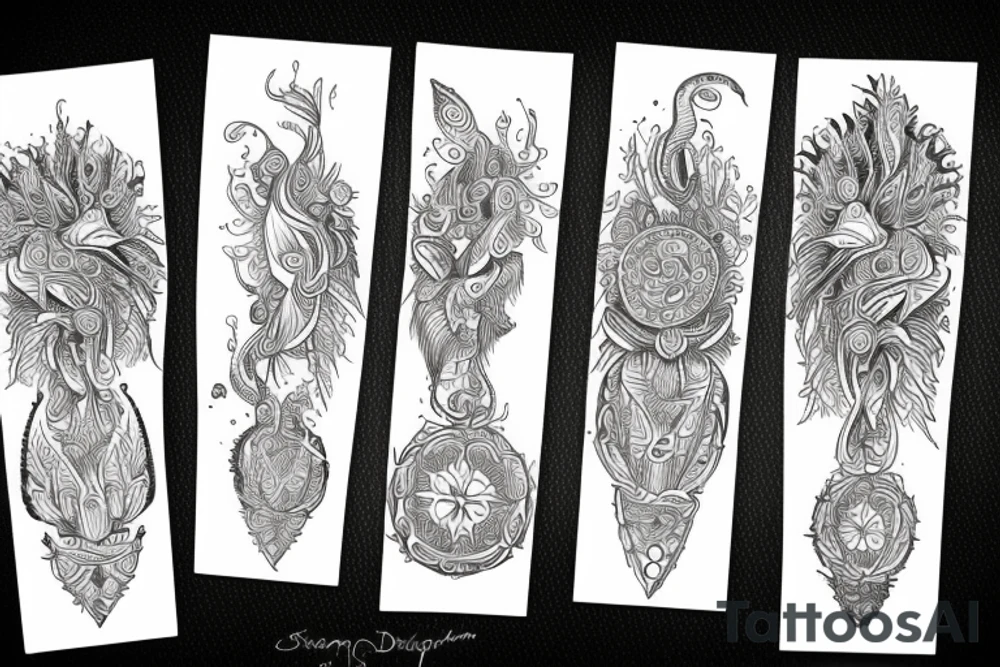 schöne indianerin tattoo idea