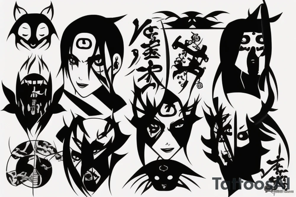 itachi tattoo idea