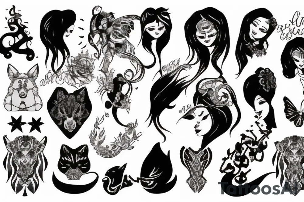 leo freedom  daughter tattoo idea