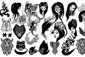 leo freedom  daughter tattoo idea