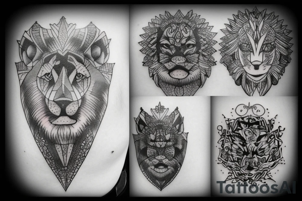 leo freedom tattoo idea
