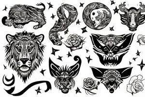 leo freedom tattoo idea