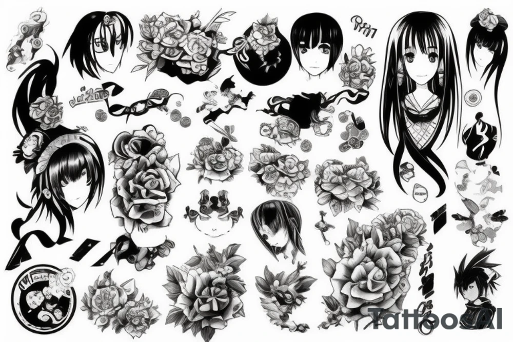“Anime Vestra” tattoo idea