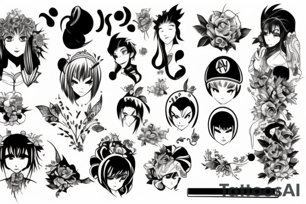 “Anime Vestra” tattoo idea