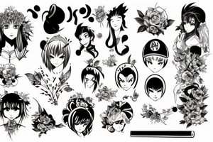 “Anime Vestra” tattoo idea
