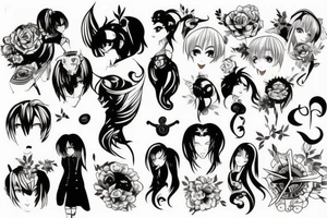 Queot  : “Anime Vestra” tattoo idea