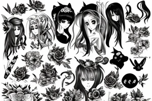 Queot  : “Anime Vestra” tattoo idea