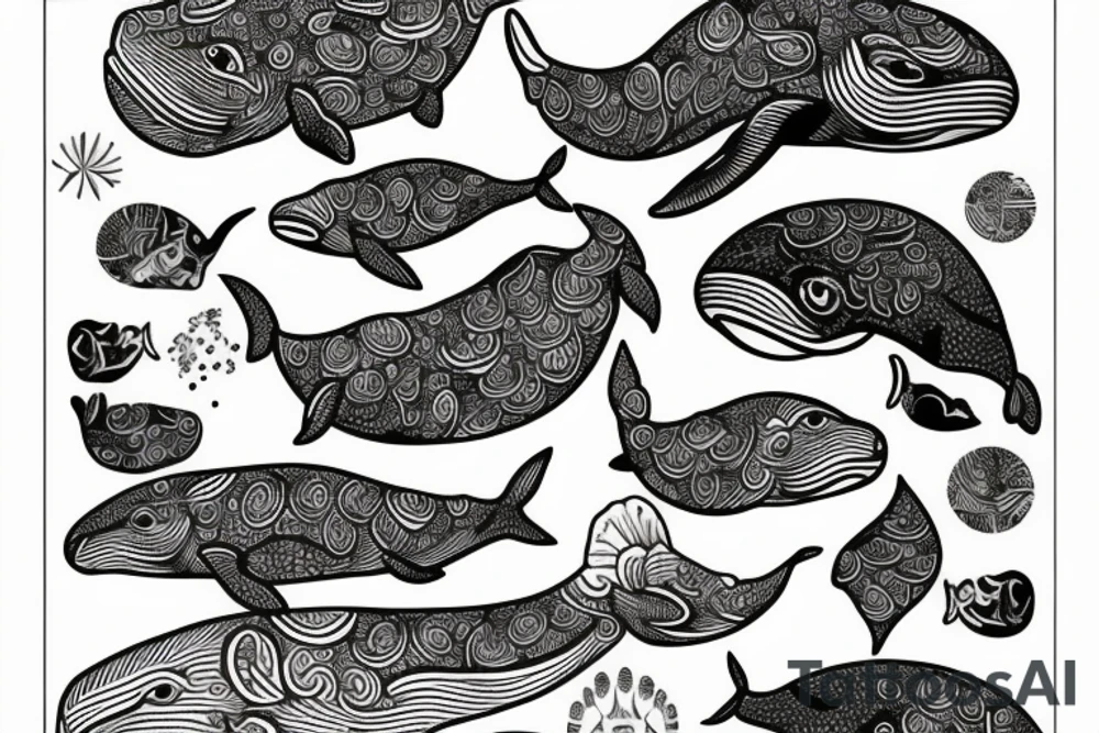 whale tattoo idea