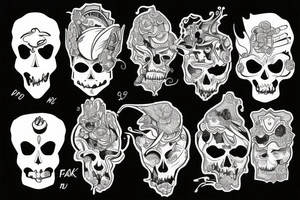 Wavering back and forth is the only way forward tattoo idea