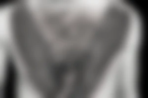 Archangel neck tattoo idea