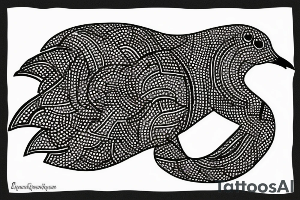 echidna tattoo idea