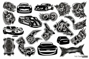 Cars tattoo idea
