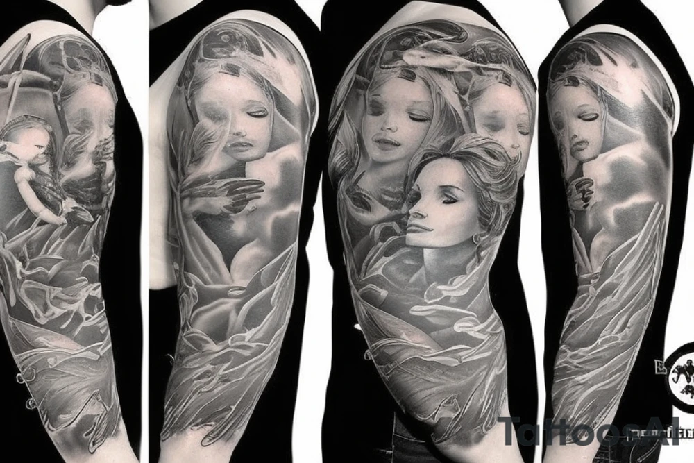 Angels tattoo idea