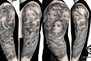 Angels tattoo idea