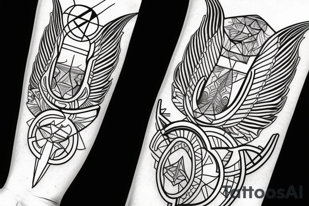 Angels tattoo idea