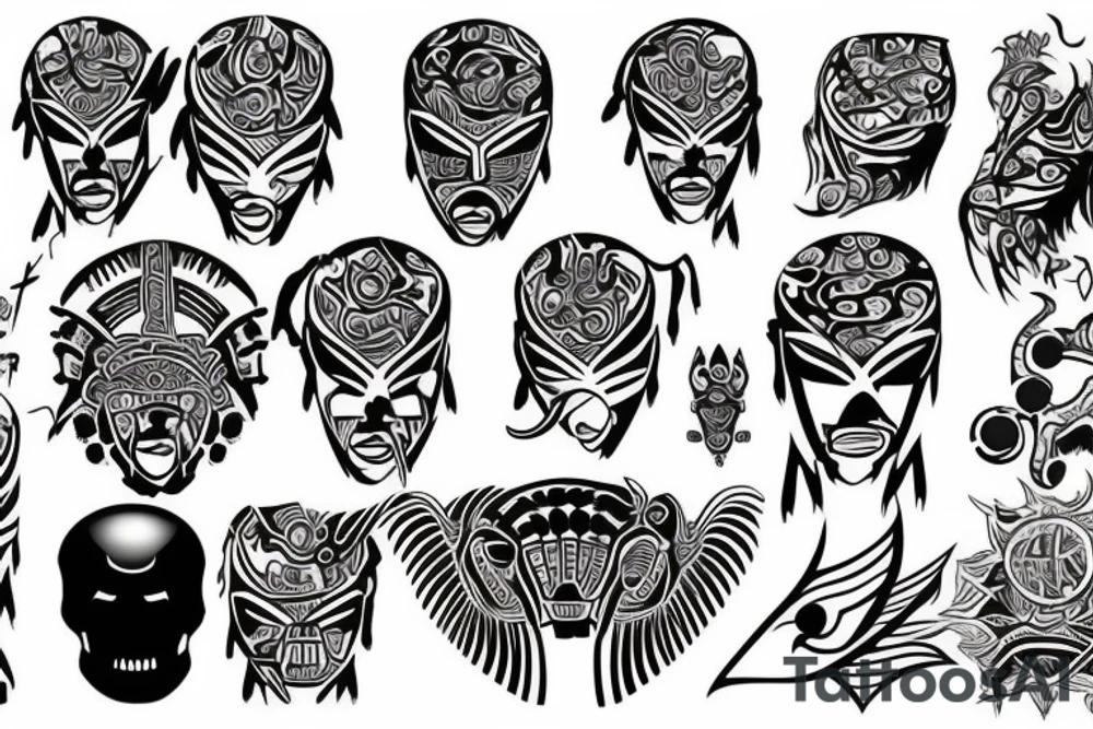 cyber tattoo idea
