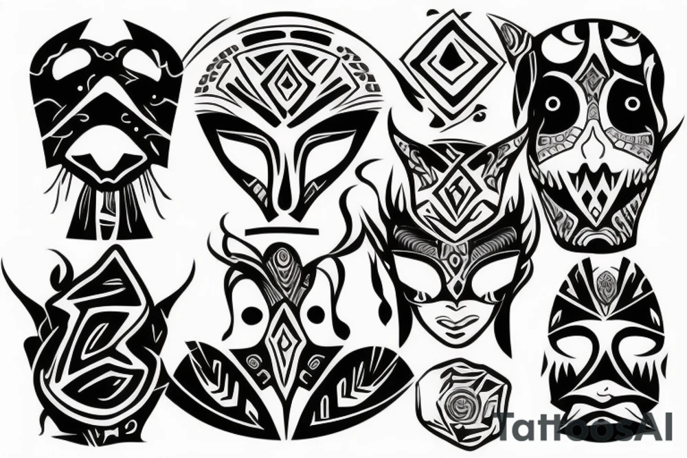 cyber tattoo idea
