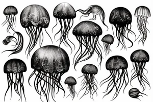 Jellyfish tattoo idea