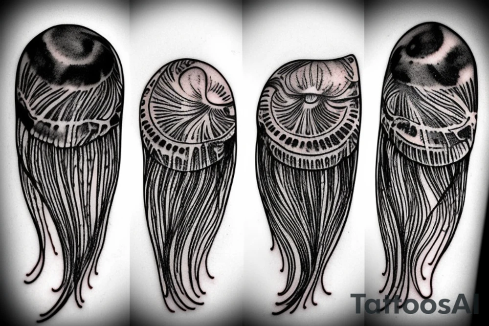 Jellyfish tattoo idea