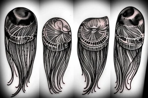 Jellyfish tattoo idea