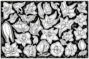 lilies tattoo idea