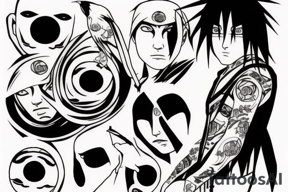 Itachi Uchiha tattoo idea