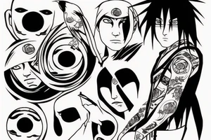 Itachi Uchiha tattoo idea