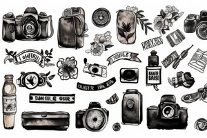 travel tattoo idea