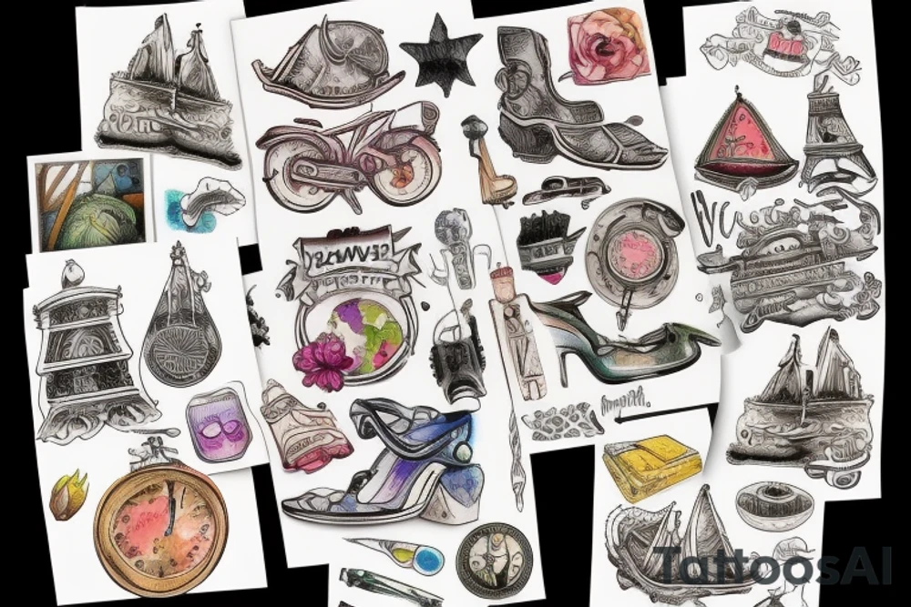 travel tattoo idea