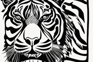 The tiger stripes dustin porier has in his chest but on an arm tattoo idea