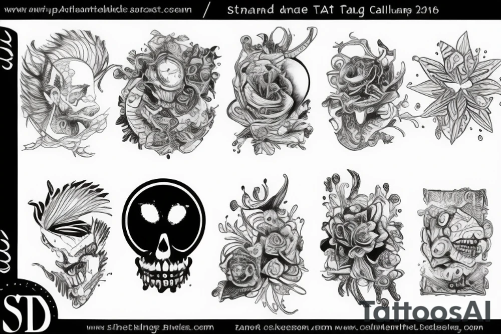 stranded tattoo idea