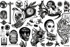 stranded tattoo idea