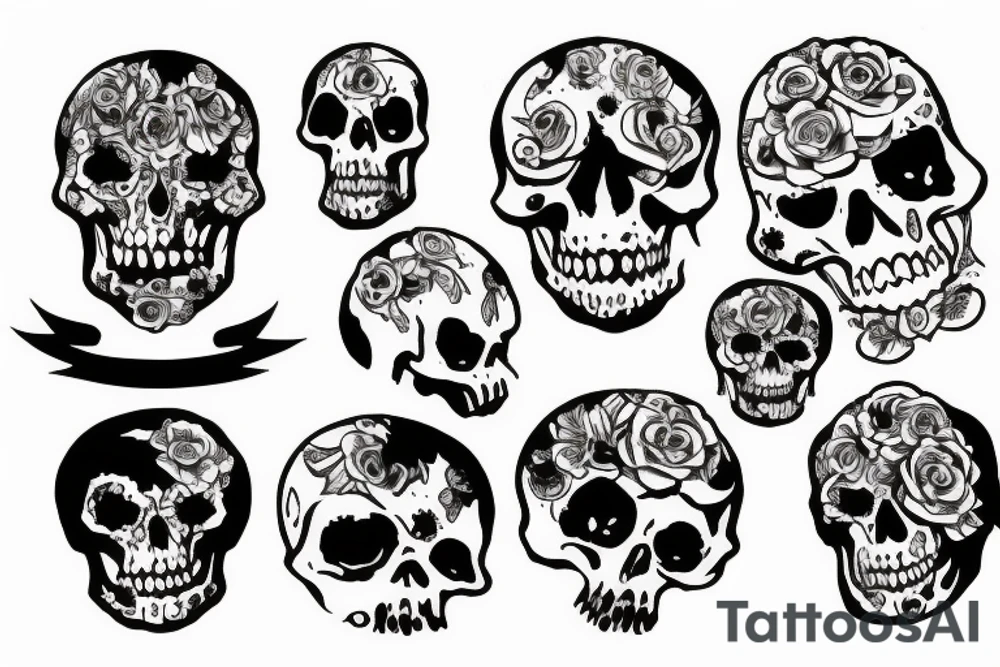 Memento mori sign tattoo idea