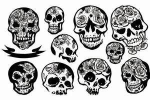Memento mori sign tattoo idea